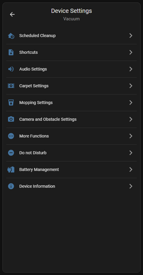 Device Settings