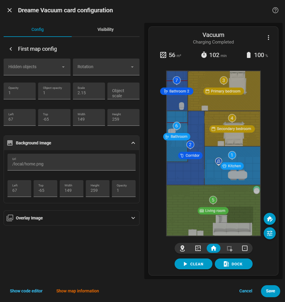 Map Config