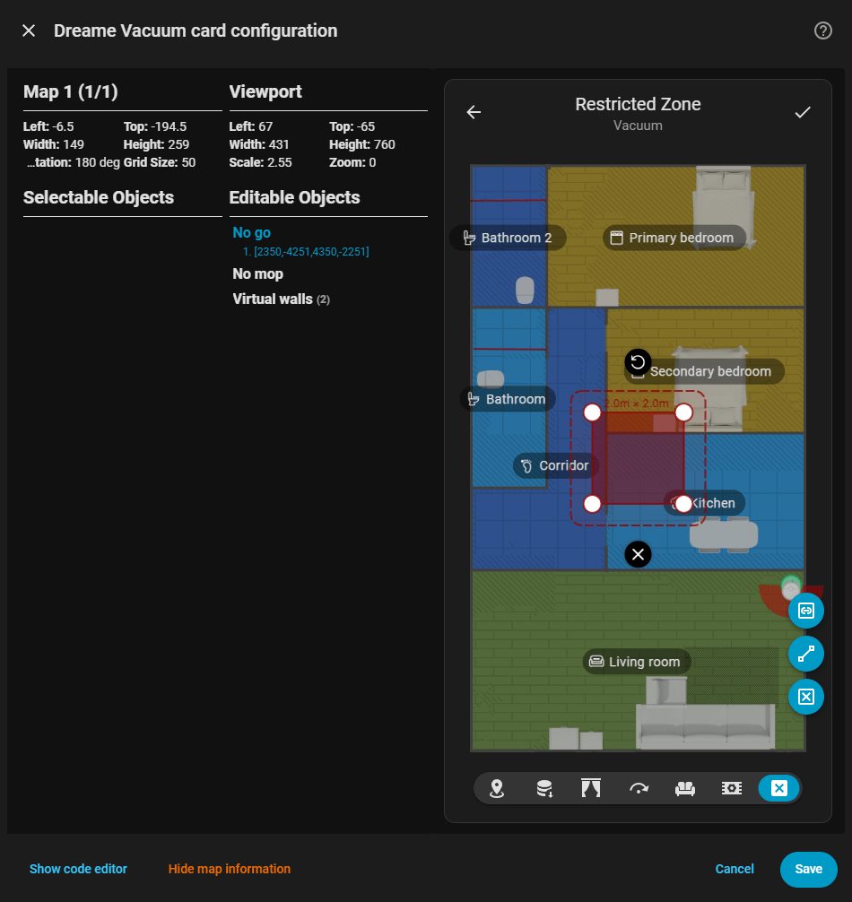Map Information Edit