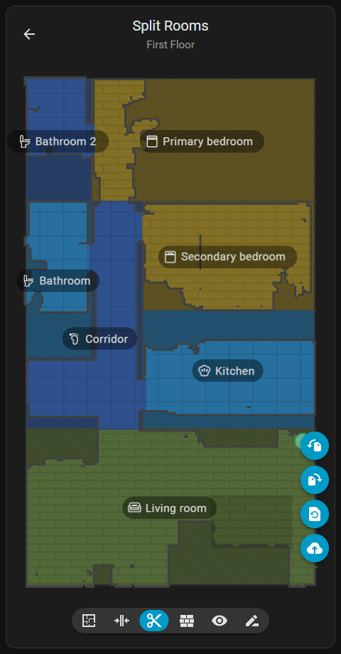 Split Rooms