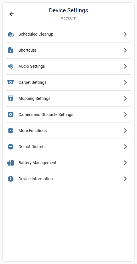 Device Settings