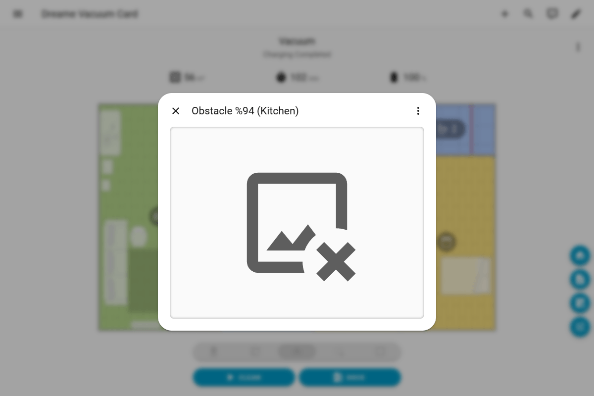 Panel Selected Obstacle