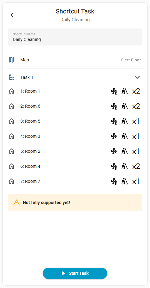 Shortcut Task